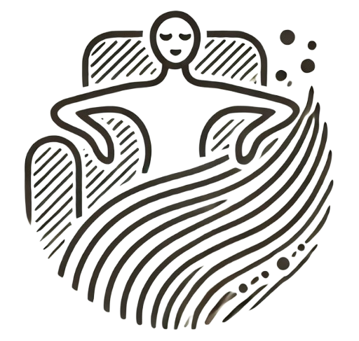 Grafika terapeutyczna – symbole masażu i relaksu